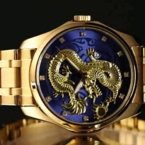 Skmei Golden Dragon Mens Watch