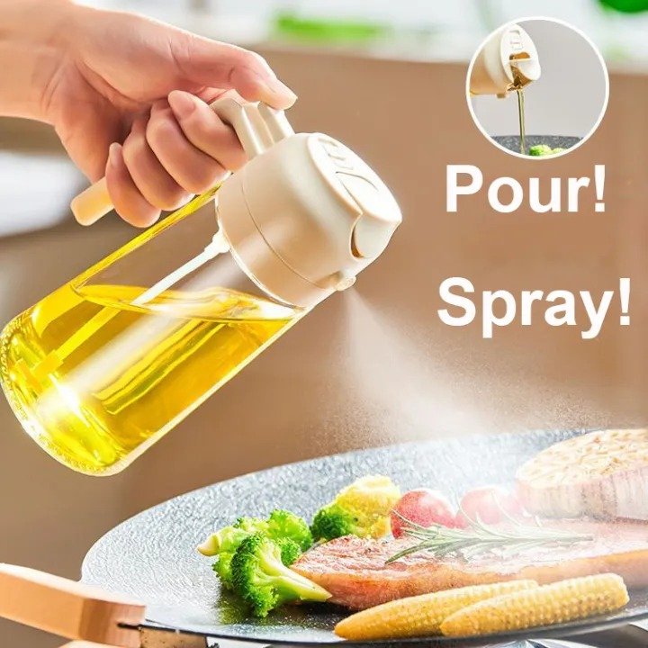 2 In 1 Oil Spray Bottle