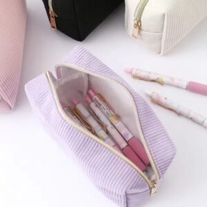 vertical stripe single-layer pencil case 600-2