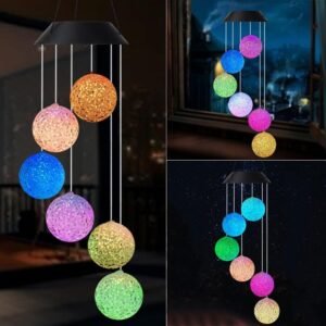 Solar Wind Colorful Chimes Light