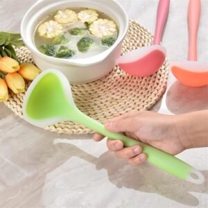 Fully Silicone Soup Spoon