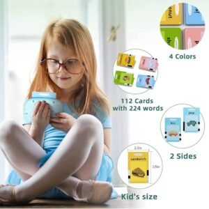 112 pcs Double Sided Flash card