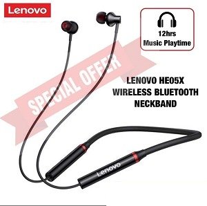 Lenovo HE-05X Wireless Bluetooth NeckBand