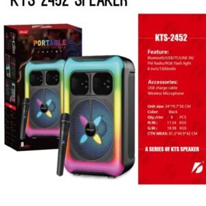 KTS-2452 Portable Bluetooth Speaker