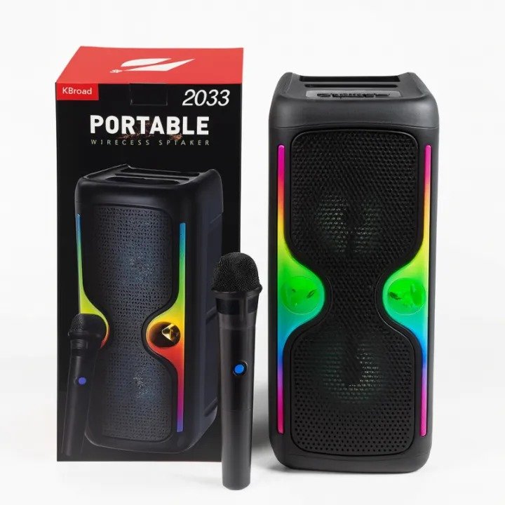 KTS 2033 Portable Bluetooth Karaoke Speaker