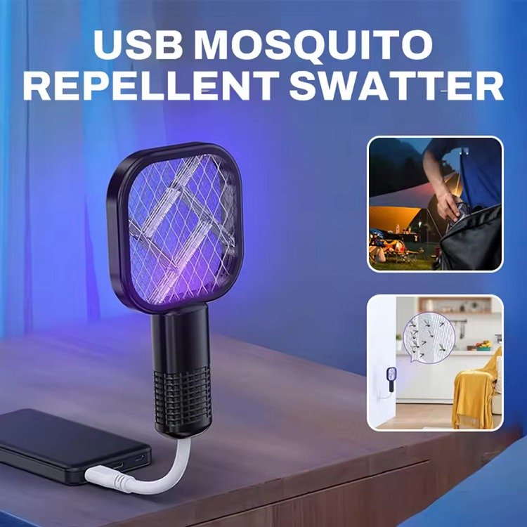 2 In 1 USB Mini Electric Mosquito Swatter - Image 4