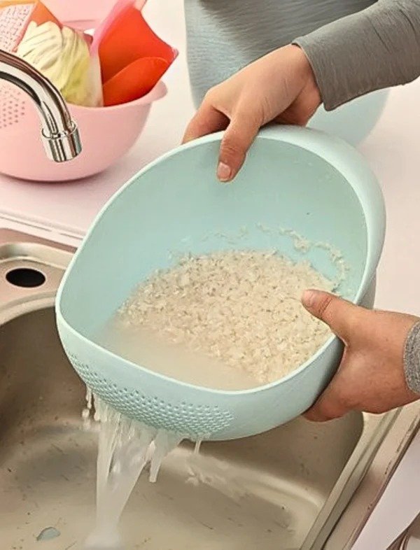 Plastic Rice Bowl Strainer