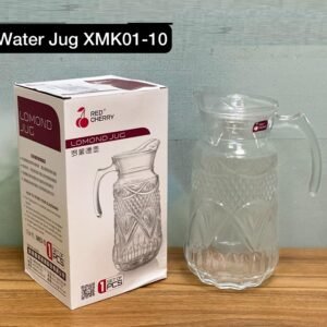 Red Cherry Lomond Glass Water Jug - 1.8L