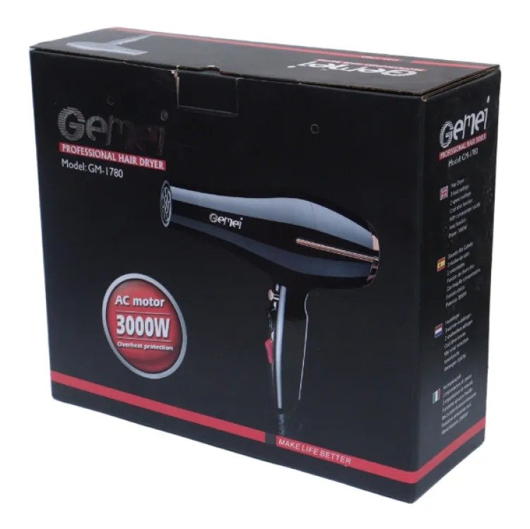 Gemei 3000W Hair Dryer GM-1780