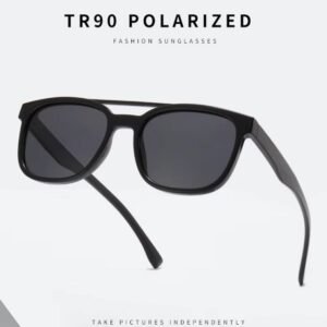 TR90 Polarized Square Mens Sunglasses