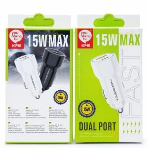 Y-73 15W Dual Port Fast Car Charger