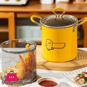 Deep Fryer Pot With Oil Filter - 2L