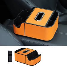 Car Storage Box With Tissue Holder