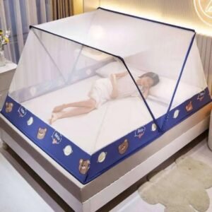 Single Bed Foldable Mosquito Net - (L - 5ft , W - 6ft)