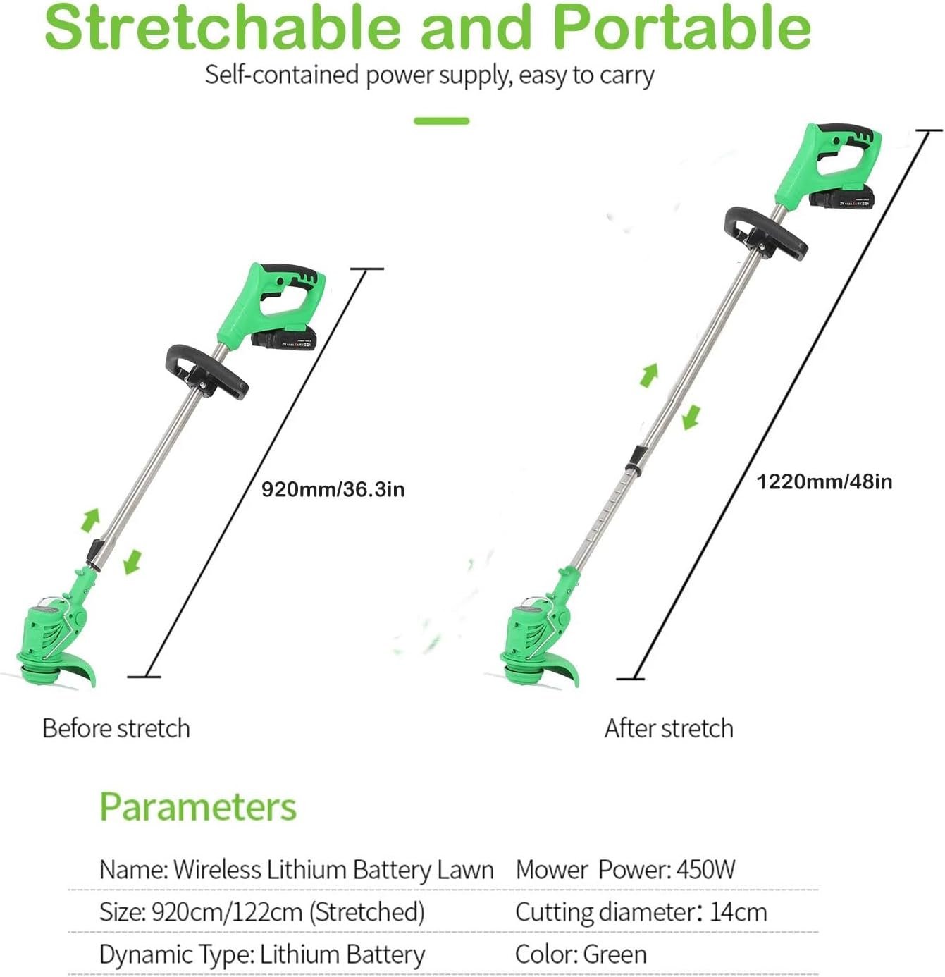 48V Rechargeable Cordless Grass Cutter - Image 2