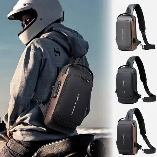 Anti Theft Multi Functional Usb Back Pack - Image 4