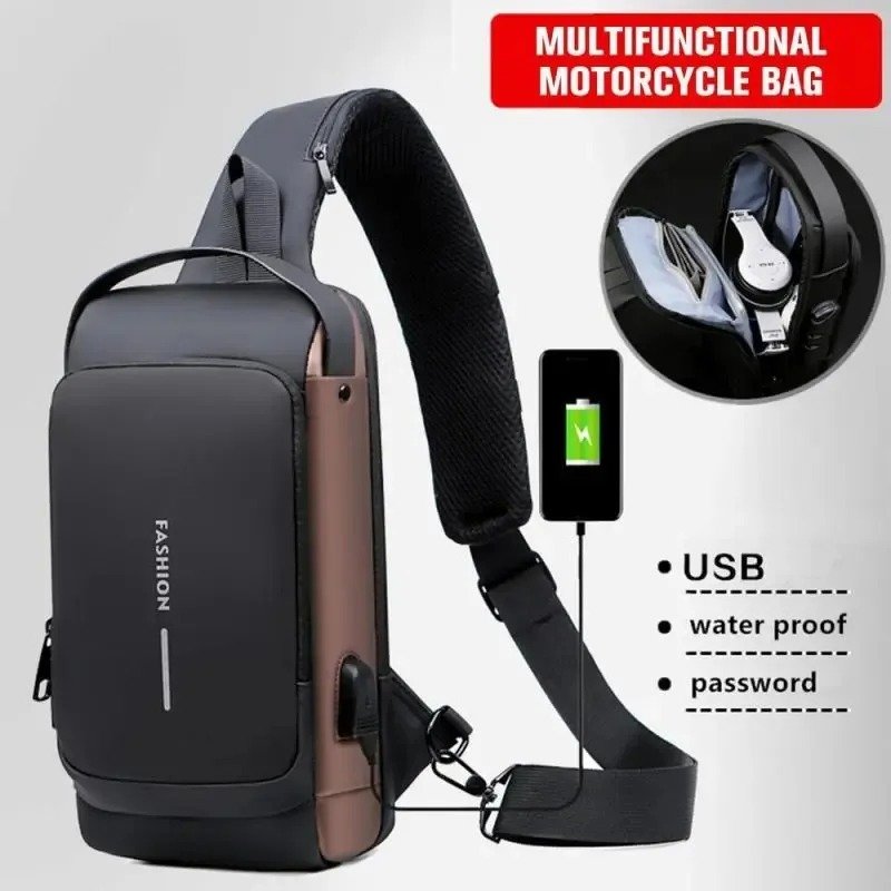 Anti Theft Multi Functional Usb Back Pack