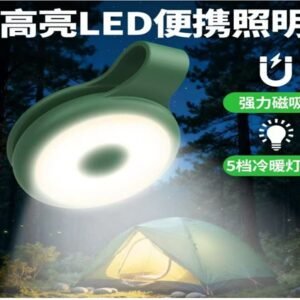 Magnetic Clip-On LED Portable Light