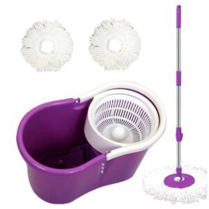 double bucket spin mop