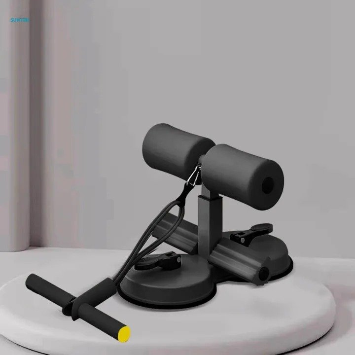 Suction Sit Up Bar With Pull Up Rope