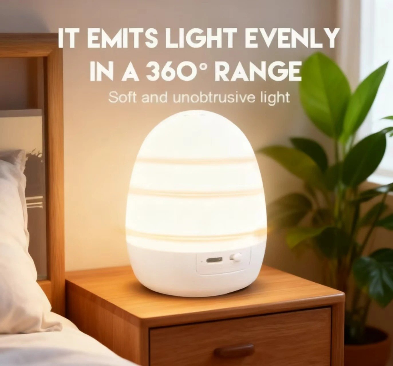 LED Egg Shaped Night Lamp - TL86