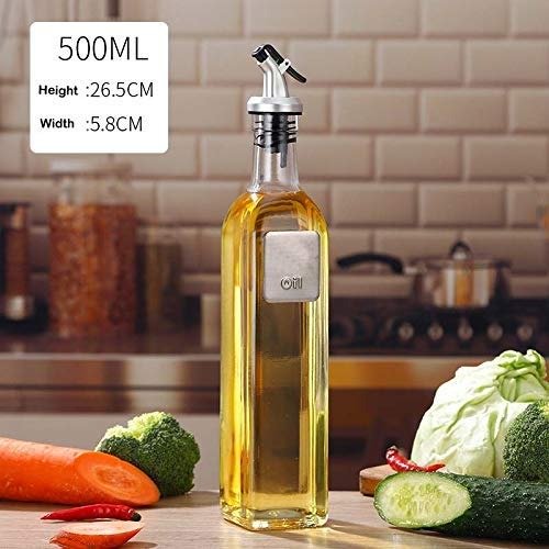 Glass Oil Bottle - 500ml