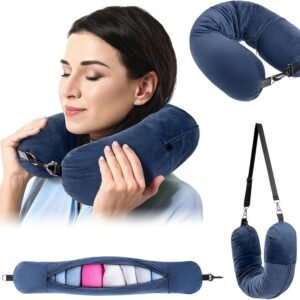 Travel Neck Pillow - Fillable