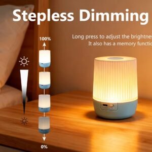 LED Touch Round Night Lamp - TL72