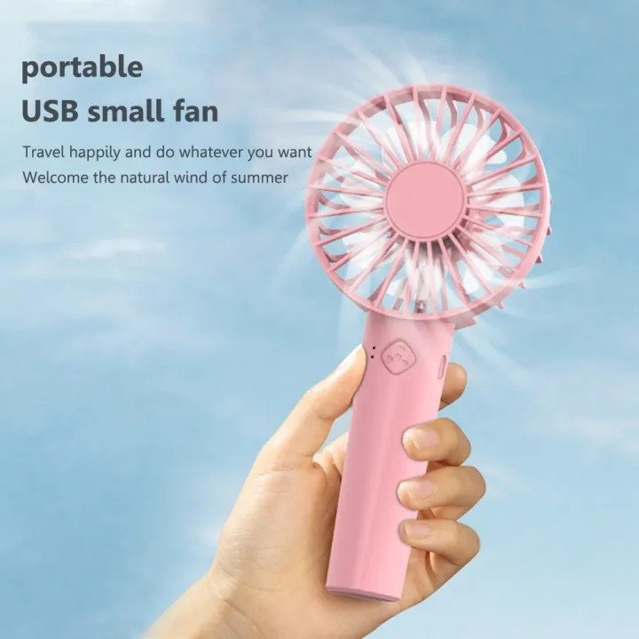 Mini USB Handheld Fan - 3 Speed - 2297