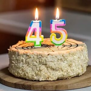 Birthday Number Candles - Paraffin