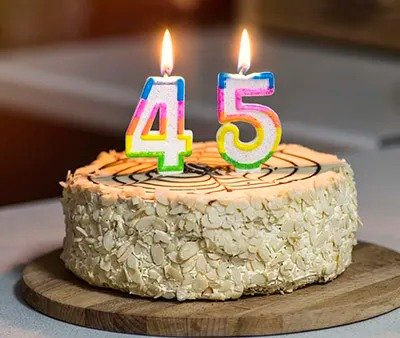 Birthday Number Candles - Paraffin