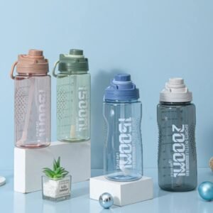 Plastic Sports Water Bottle - 1800ml - 792-1